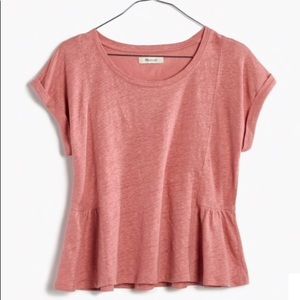 Made well Modern Linen Gather Top